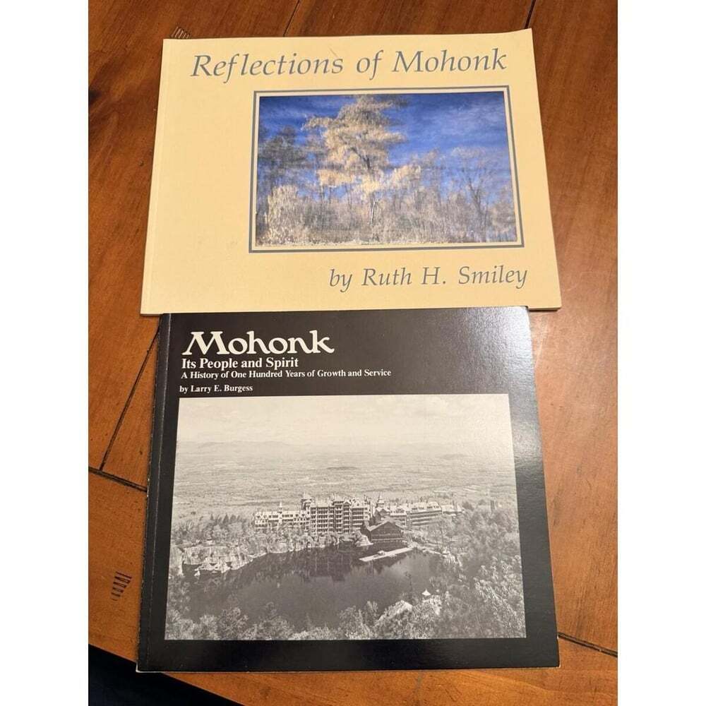Mohonk Mountain House History Book Bundle: People & Spirit + Reflections Smiley